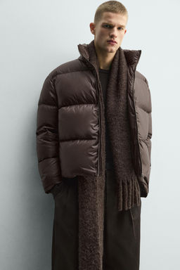 80% DOWN - 20% FEATHER PUFFER JACKET - Zara фото 6