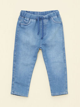 Beli Lastikli Erkek Bebek Jean Pantolon - Waikiki фото 3