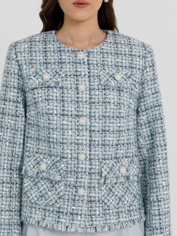 Жакет в клетку