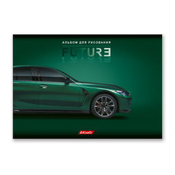 Светоч 48АЛСК4_1_3_9 Альбом для рисования 100 г/м2 A4 29 х 20.5 см 48 л. 5 шт. на скобе 000260 Зелёная ракета фото 6