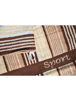 Полотенце махровое в тубе "Спорт" р.45*90