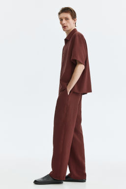 Pantal?n texturizado Relaxed Fit - H&m фото 6