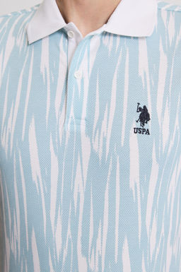 Erkek Mavi Regular Fit Polo Yaka Ti__rt