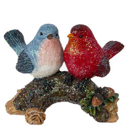 Фигурка декоративная "Птички", L13 W9,5 H10 см