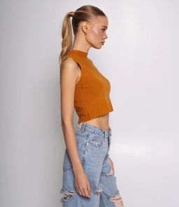 Топ #КТ70130, карамель - Dommod фото 2