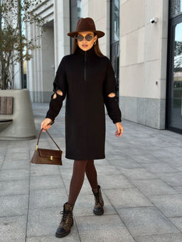 Платье DilanaVIP 2058 черный - Dilana vip фото 2