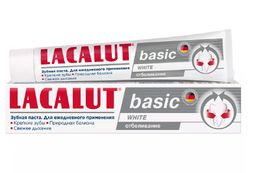 Зубная паста LACALUT basic white, 75 мл/Лакалют  фото 2