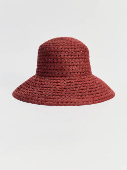 Соломенная шляпа ZR2605060403-21 / Zarina  фото 2