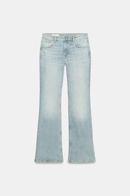 JEANS TRF BOOTCUT TIRO BAJO / Azul agua - Zara фото 7