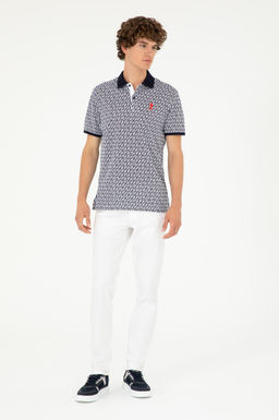 Мужская темно-синяя футболка Неожиданная скидка в корзине - U.s. polo assn фото 11