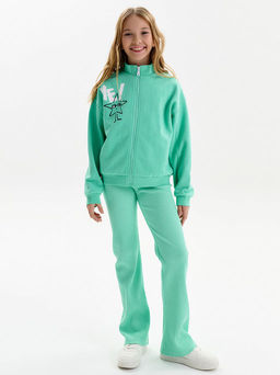 PELICAN, брюки для девочек, Ментол  фото 2