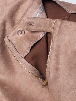 VILATTE / Эластичная юбка из эко-замши  фото 3