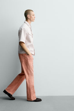 JEANS FLARE FIT / Rosa