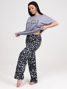 970 ДОМАШНИЙ КОСТЮМ ЖЕНСКИЙ (брюки) (Серый) - А-дина фото 4