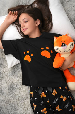 Хлопковая пижама для девочки Happyfox