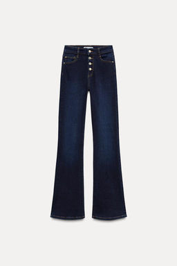 Z1975 FLARED HIGH-WAIST JEANS - Zara фото 11