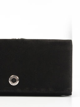 LACCOMA кошелек LA-1075-Z-черный натуральная замша