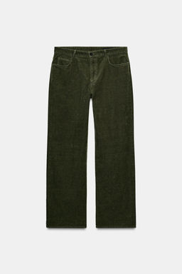 ZW COLLECTION CORDUROY TROUSERS - Zara фото 5
