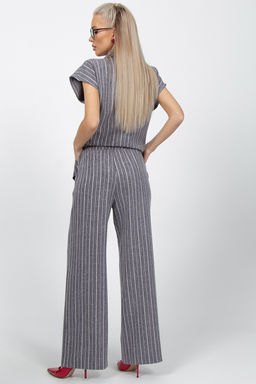 Брюки Орлеан (полоска/серый)