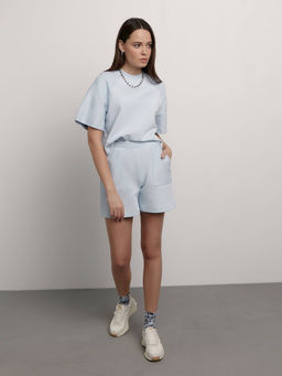 Шорты женские CONTE ELEGANT LS 2083 sky blue