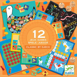 Настольная игра Djeco Классическая 12 в 1