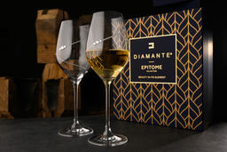 Бокал для белого вина, 360 мл, 6 шт, стекло/стразы, Спираль, Silhouette - Anna lafarg фото 4