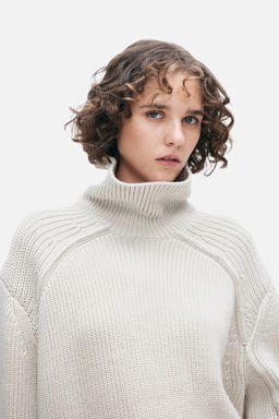 Jersey de lana con cuello alto - H&m фото 2