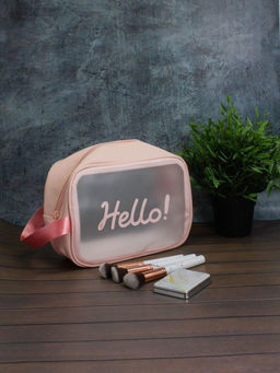 Косметичка "Hello", pink (18х25х11 см)