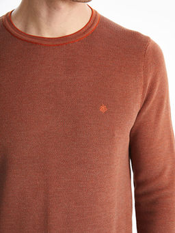 Bisiklet Yaka Erkek Triko Kazak