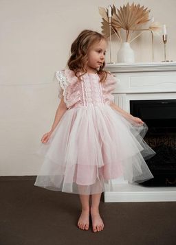 Л23-3 платье для девочки ЗЕФИРКА
