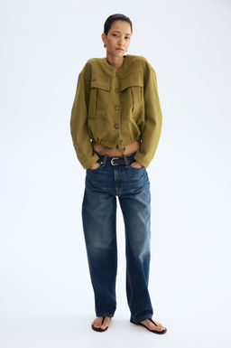 Chaqueta sin cuello - H&m фото 4