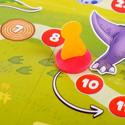 Настольная игра - бродилка «Мир динозавров», 2-4 игрока, 3+