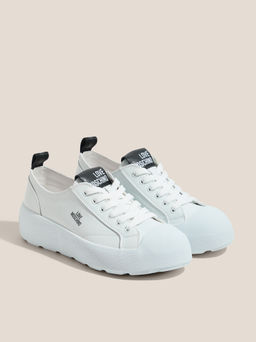 Женские кеды LOVE MOSCHINO RACE LOVE Артикул 4562552, белый  фото 2