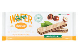 Вафли Cabrioni с ореховой начинкой 150 г, пакет, Италия