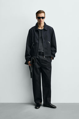 PANTAL?N CHINO DENIM PESPUNTES CONTRASTE / ?ndigo