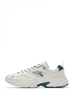 Кроссовки Anta BASIC RUNNING Бежевый/Зеленый