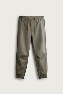 PANTAL?N CINTURA JOGGER SLIM FIT / Khaki - Zara фото 4