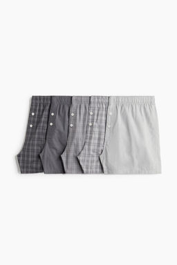 Pack de 5 calzoncillos boxer de algodon - H&m фото 4