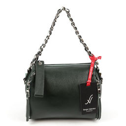 Женская кожаная сумка Sergio Valentini SV-1630-А Грин фото 2