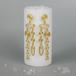 Серьги Арт. 3-3532-Y - MyGemma фото 3