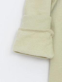 Bisiklet Yaka Bask?l? Erkek Bebek Sweatshirt - Waikiki фото 3