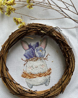 Набор для вышивания Сделай своими руками В-45 Весеннее трио 7 х 10 см