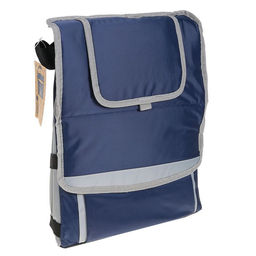 Термосумка «Арктика» на молнии, объём 20 л, с люком, синяя