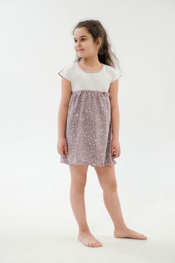 Ночная сорочка детская из кулирки Ярославна бабочка - Амадэль фото 9