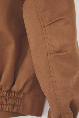 Kahverengi Oversize Kal?p Suet Bomber Ince Ceket Mont TWOAW26MO00126 - Trendyolmilla фото 8