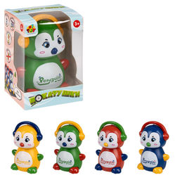 Покатушки. Инерционная игрушка "Весёлый Пингвин" без бат. цвет в асс. в кор. арт.Т24500