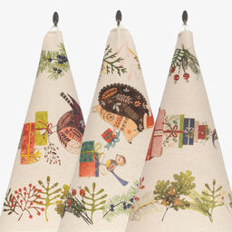 22С145-ШР+К/п.р/фкор Комплект полотенец из 3 шт 45*60 Зимний праздник new рис. 392