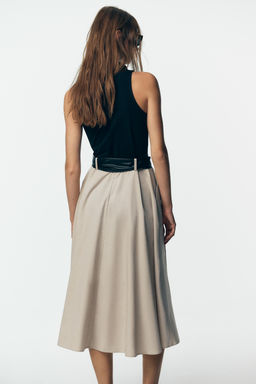 BELTED COMBINATION DRESS - Zara фото 15