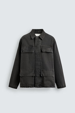 RELAXED FIT JACKET WITH POCKETS - Zara фото 9