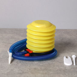 Мяч гимнастический 55см / FB55-GR / насос + игла / Серый / уп 40 шт - Галеонтрейд фото 3